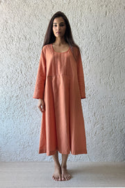 Box Pleated Dress