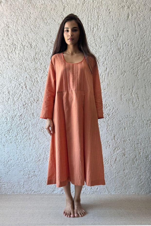 Box Pleated Dress