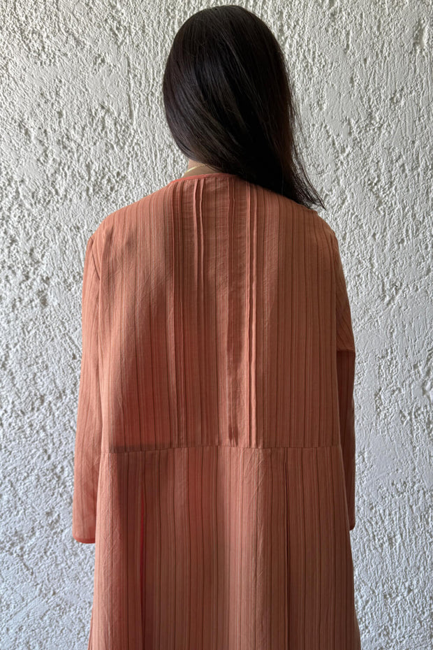 Box Pleated Dress
