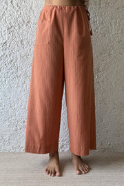 Crop Pajamas apricot