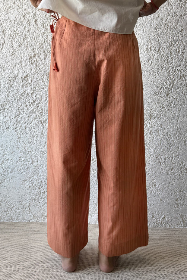 Crop Pajamas apricot