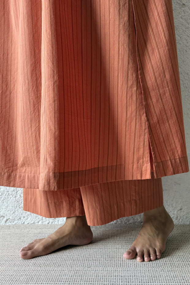Crop Pajamas apricot