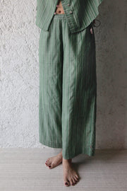 Side Pocket Pajamas jade