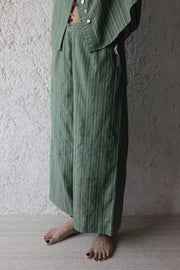 Side Pocket Pajamas jade