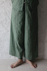 Side Pocket Pajamas jade