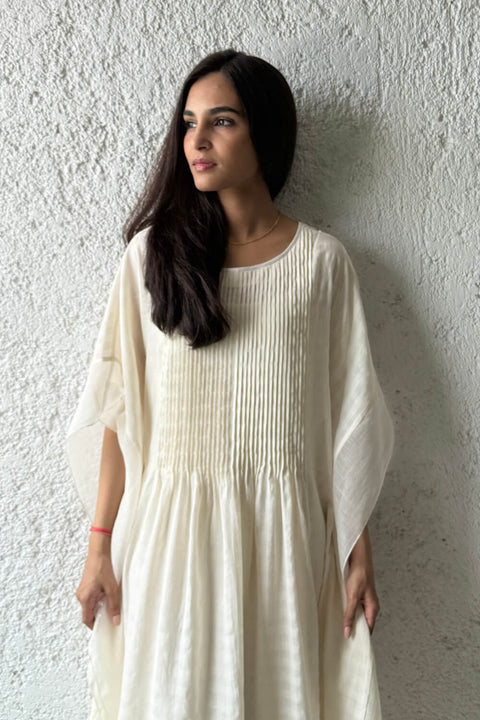 Kaftan Smock Shift ecru