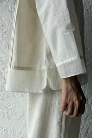 Pleated Crop Blouse