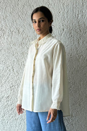 Scrunchy Collar Shirt
