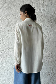Scrunchy Collar Shirt