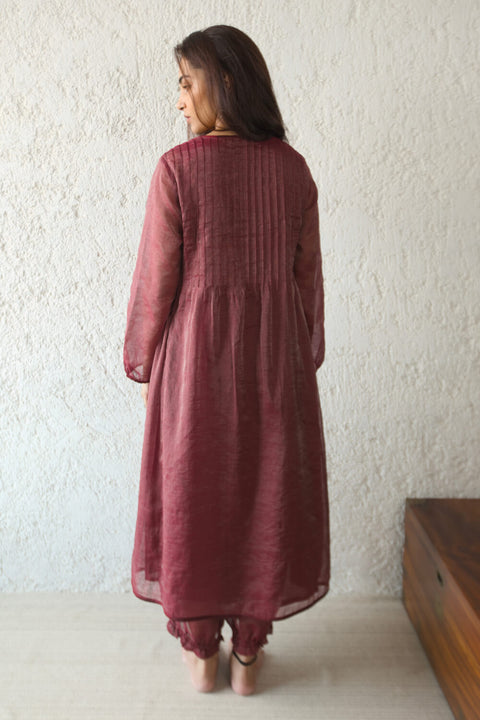 Side Gathered Smock