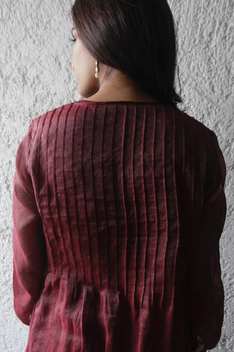 Side Gathered Smock