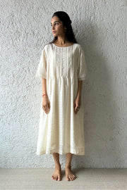 Smock Waif Dress ecru
