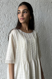 Smock Waif Dress ecru