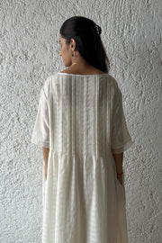 Smock Waif Dress ecru